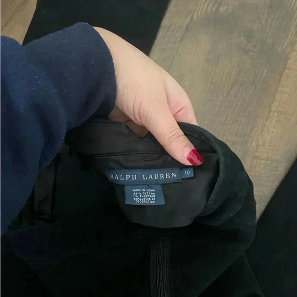 Vintage Ralph Lauren Velvet Straight Leg Pants - Picture 7 of 9